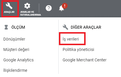 iş verileri