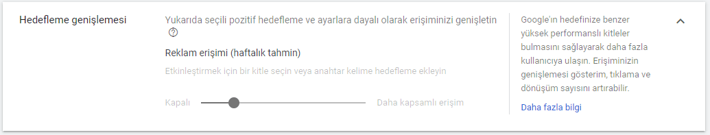 hedefleme genişlemesi