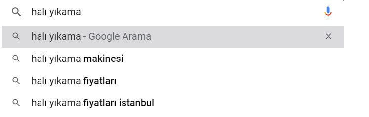 Uzun kuyruklu anahtar kelime